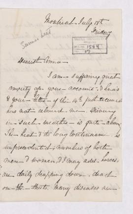 Letter, 17 July 1868