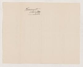 Letter, 22 March 1890