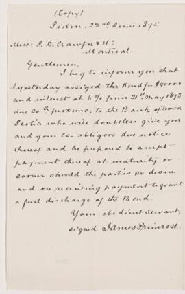 Letter, 28 June 1875