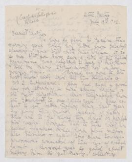 Letter, 12 July 1902