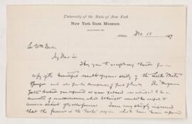 Letter, 18 December 1889