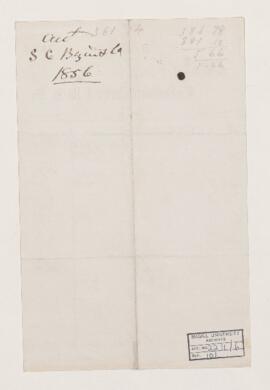 Account, 20 June 1856