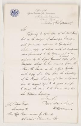 Letter, 7 September 1887