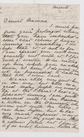 Letter, May 1873