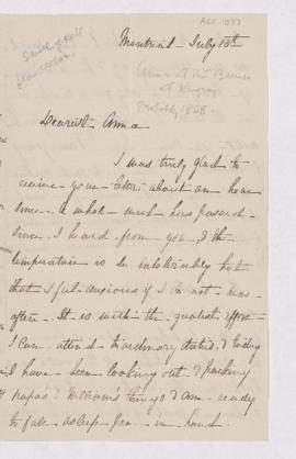 Letter, 13 July 1868