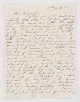 Letter, 19 January 1850