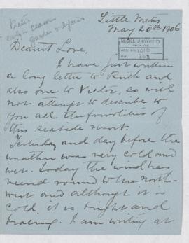 Letter, 20 May 1906