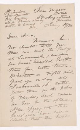 Letter, 18 January 1893
