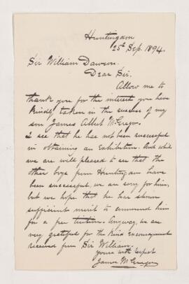 Letter, 25 September 1894
