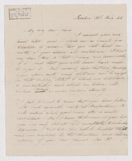 Letter, 30 July 1845