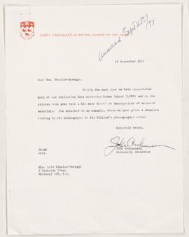 Letter, 14 September 1973