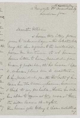 Letter,  June 1886
