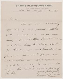 Letter, 21 June 1876