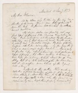 Letter, 10 January 1853