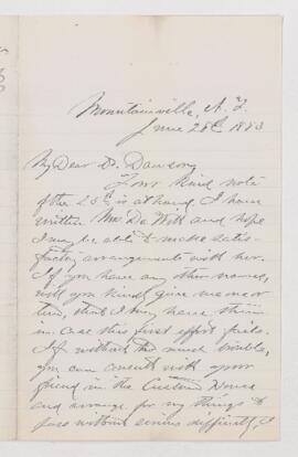 Letter, 28 June 1883