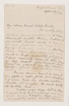 Letter, 6 September 1894