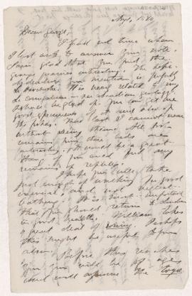 Letter, August 1870