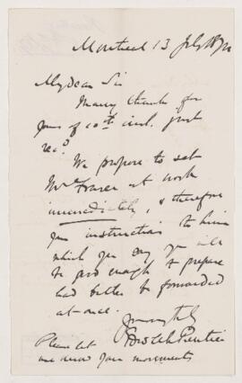 Letter, 13 July 1874
