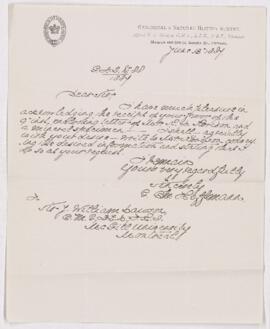 Letter, 13 June 1887