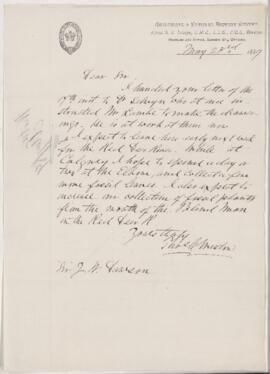 Letter, 23 May 1889