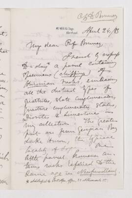 Letter, 24 April 1883
