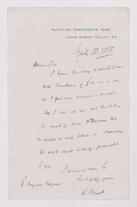 Letter, 18 April 1883