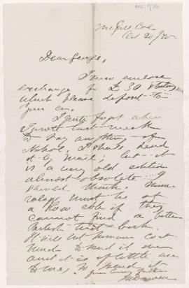 Letter, 20 October 1870