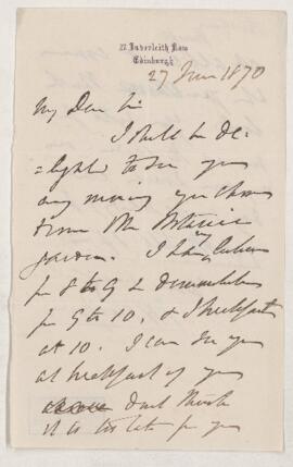 Letter, 27 June 1870