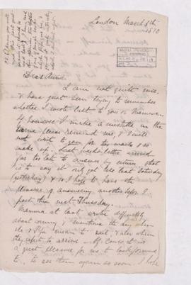 Letter, 6 March 1870
