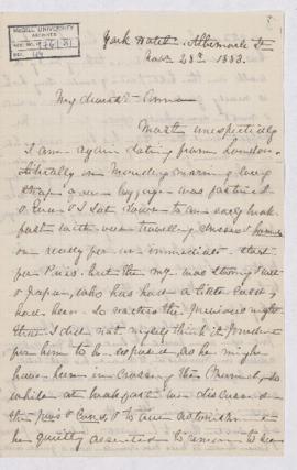 Letter, 28 November 1883