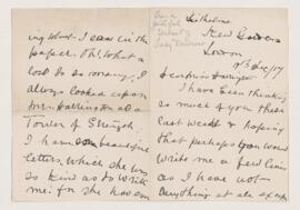 Letter, 17 December 1917