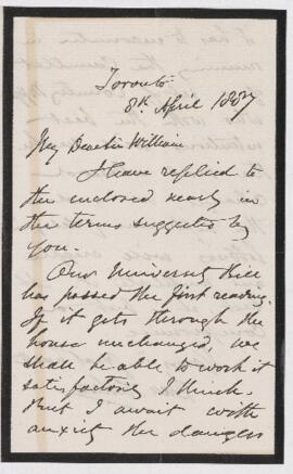 Letter, 8 April 1887