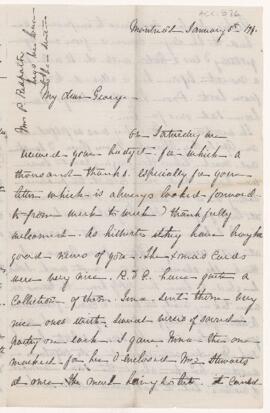 Letter, 6 January 1871
