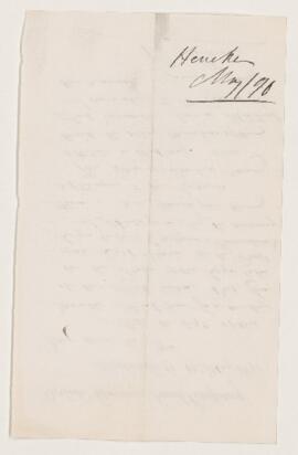 Letter, 19 May 1890