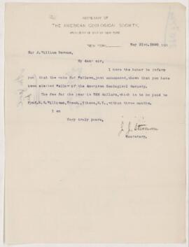 Letter, 21 May 1889
