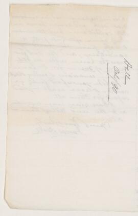Letter, 7 October 1890