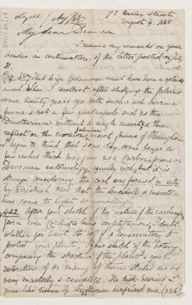 Letter, 4 August 1868