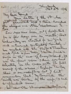 Letter, 11 October 1916