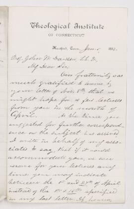 Letter, 5 January 1883