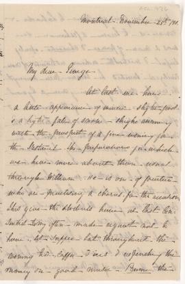 Letter, 25 November 1870