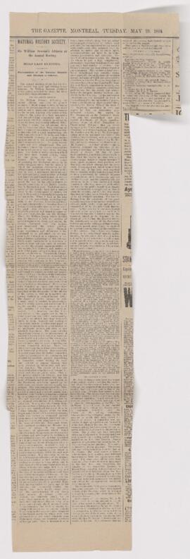 J.W.D. educational scrapbook