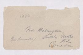 Letter, 7 June 1886