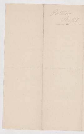 Letter, 9 August 1886