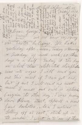 Letter, 15 April 1870