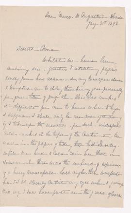 Letter, 21 January 1893