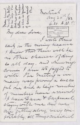 Letter, 24 August 1882