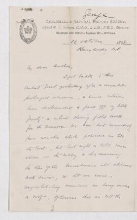 Letter, 16 October 1888