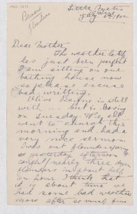 Letter, 6 July 1902
