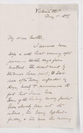 Letter, 11 May 1877