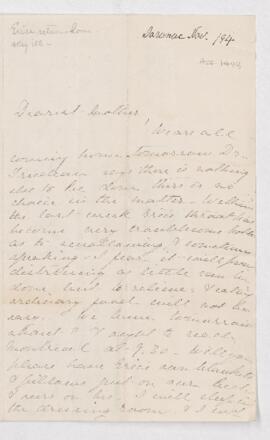 Letter, November 1894